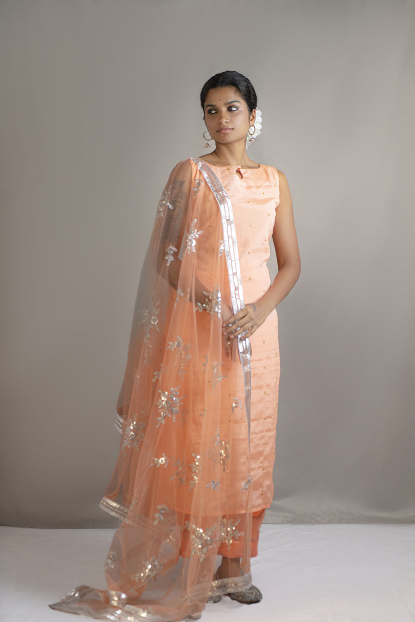 Coral Stitched Salwar Suit