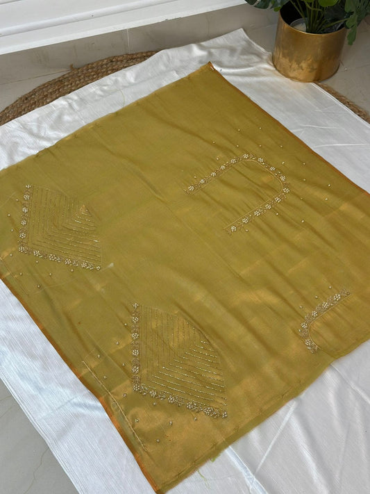 Golden Hand Work Blouse