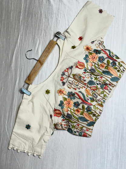 Half-White Ready to Wear Blouse