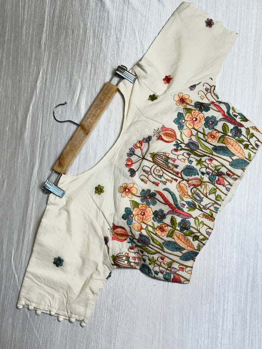 Half-White Ready to Wear Blouse