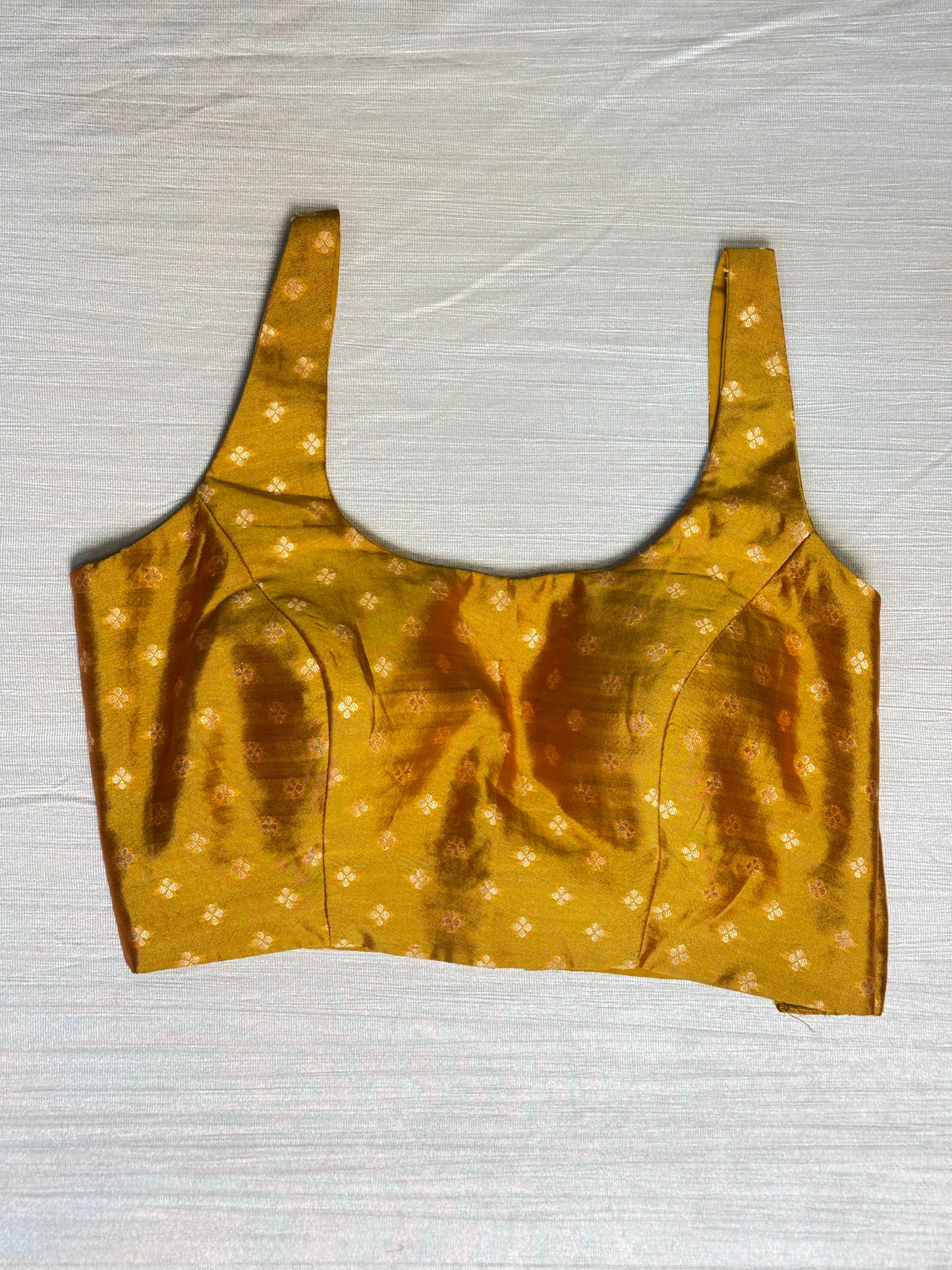 Yellow Ready to Wear  Blouse