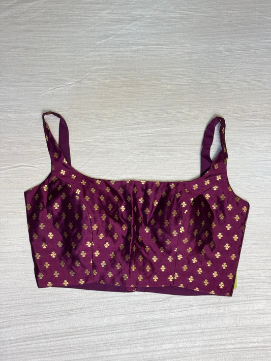 Wine Ready to Wear  Blouse