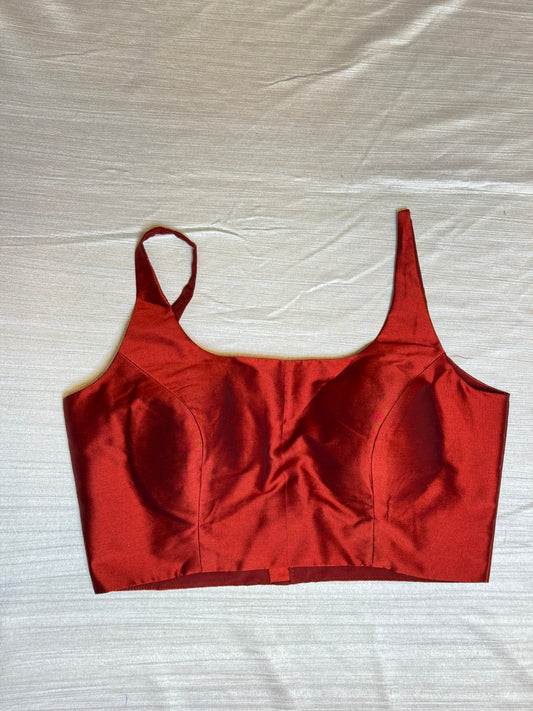 Maroon Ready to Wear  Blouse