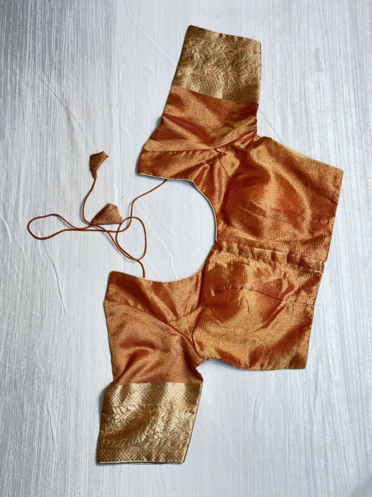 Orange Ready to Wear Blouse