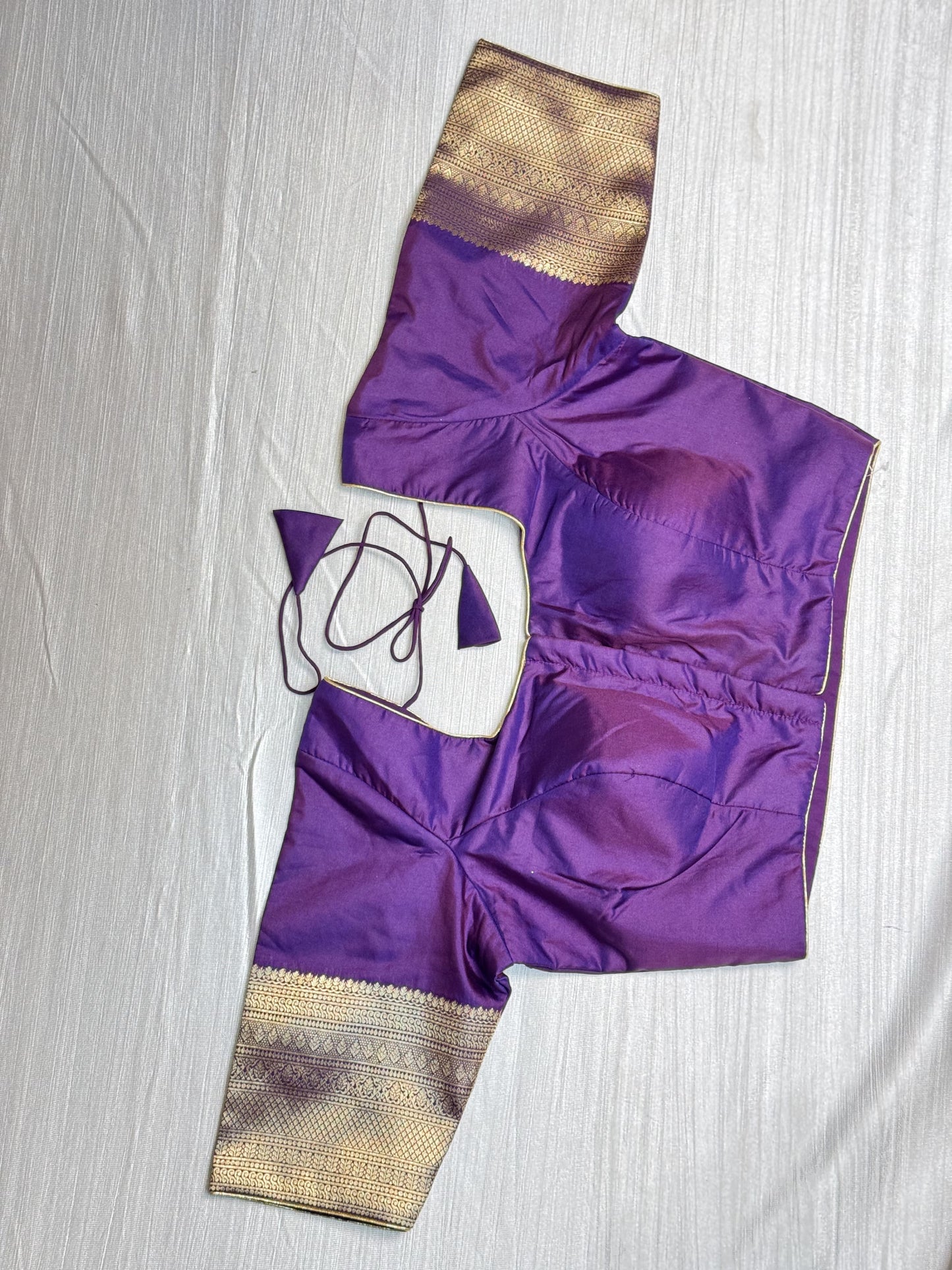 Purple Ready to Wear Blouse