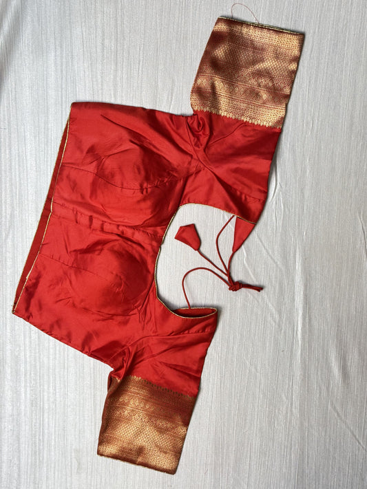 Red Ready to Wear Blouse