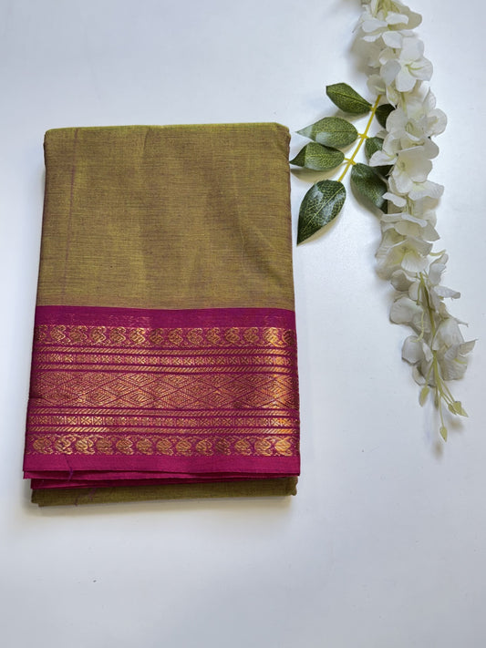 Tan Chettinad Cotton