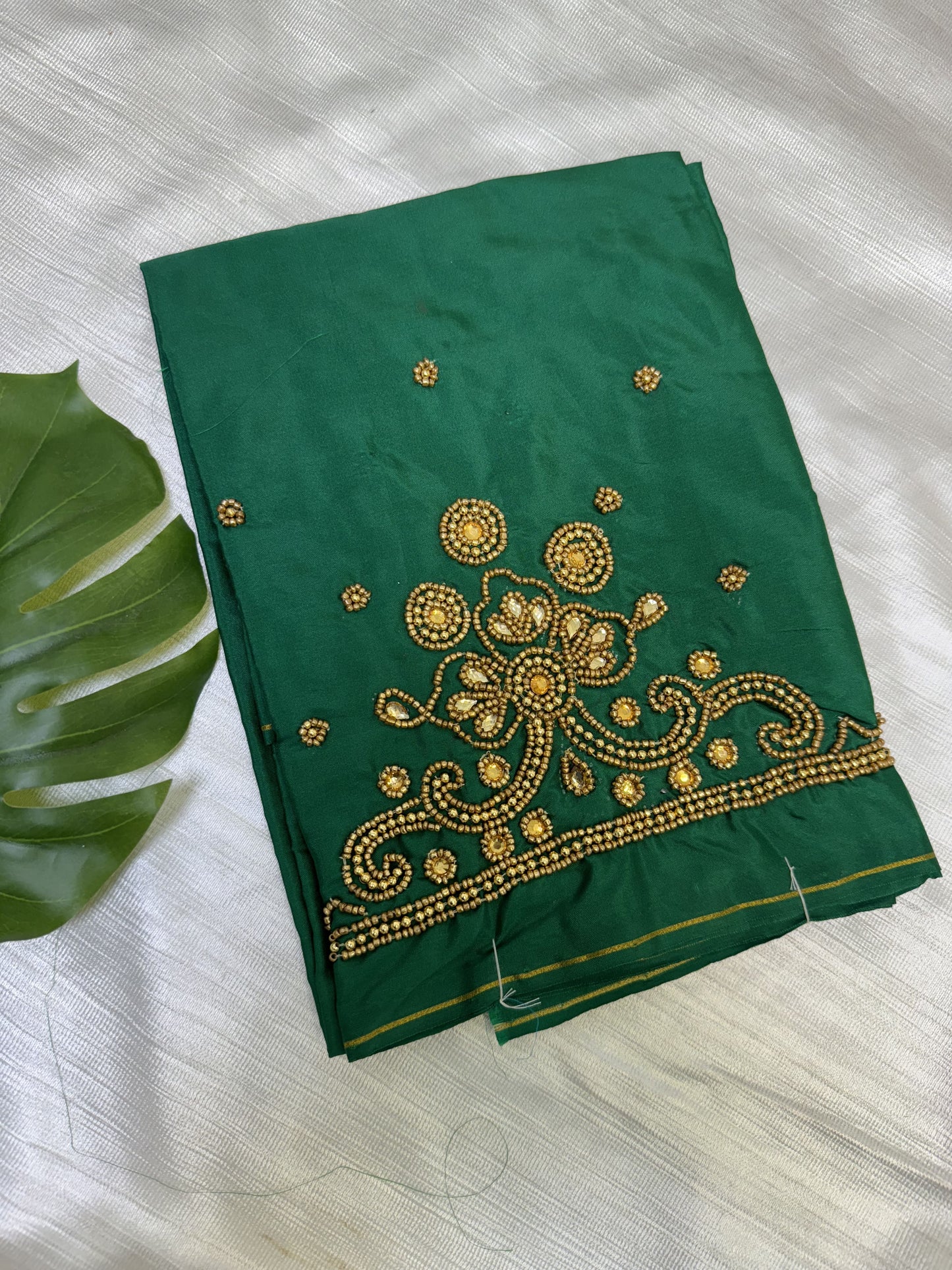 Green Hand Work Blouse