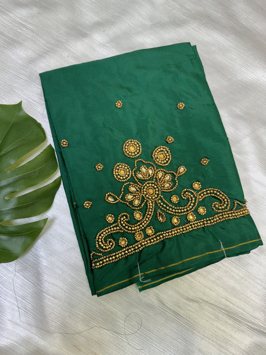 Green Hand Work Blouse