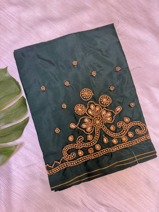 Green Hand Work Blouse