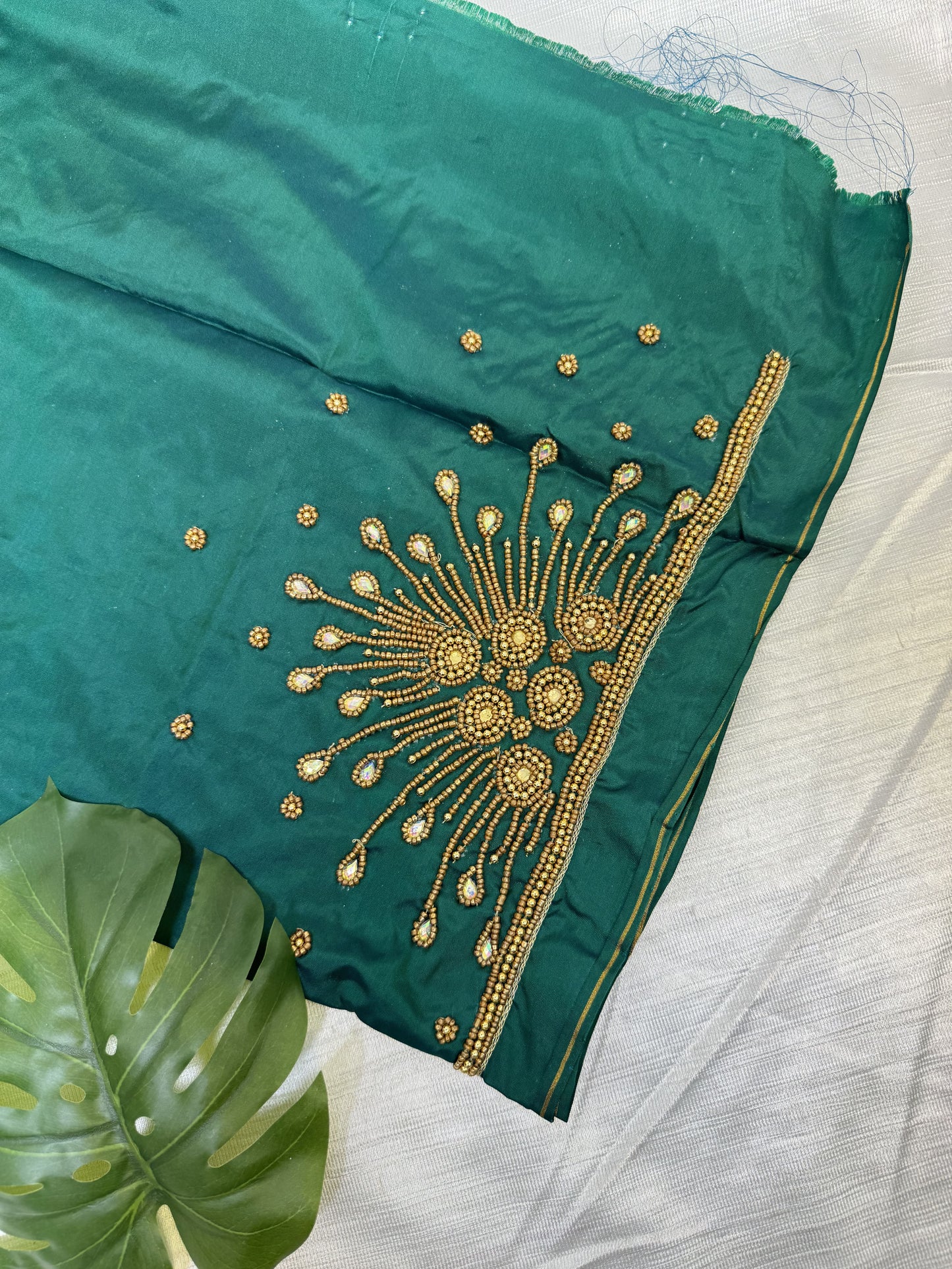 Green Hand Work Blouse