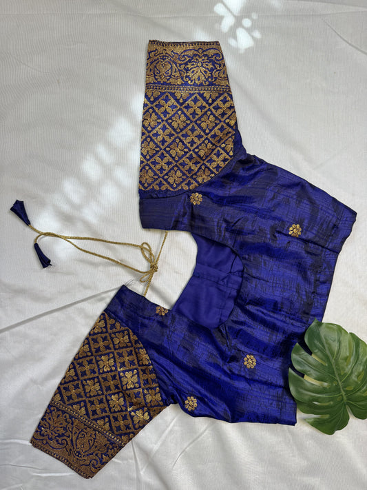 Navi Blue Ready to Wear Blouse