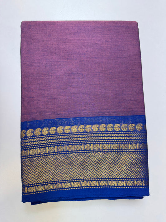 Pastel Purple Chettinad Cotton