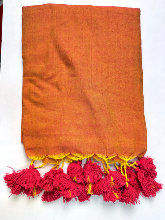 Dual Tone Khadi Cotton Saree