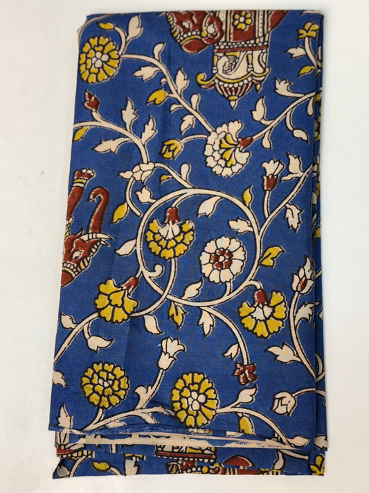 Blue Blouse Material