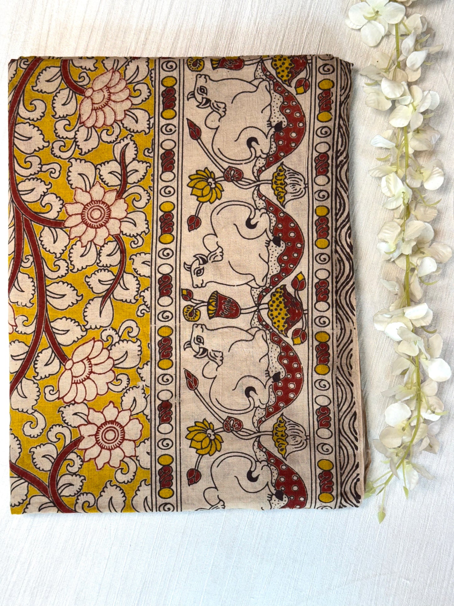Kalamkari Pure Cotton Saree