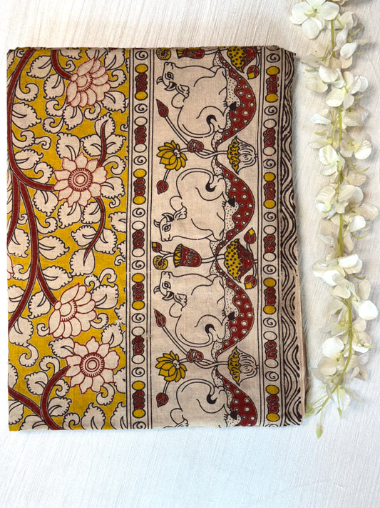 Kalamkari Pure Cotton Saree