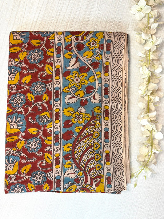 Kalamkari Pure Cotton Saree