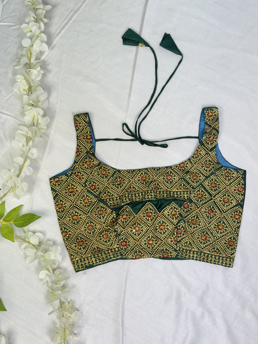 Green Ready to Wear Blouse