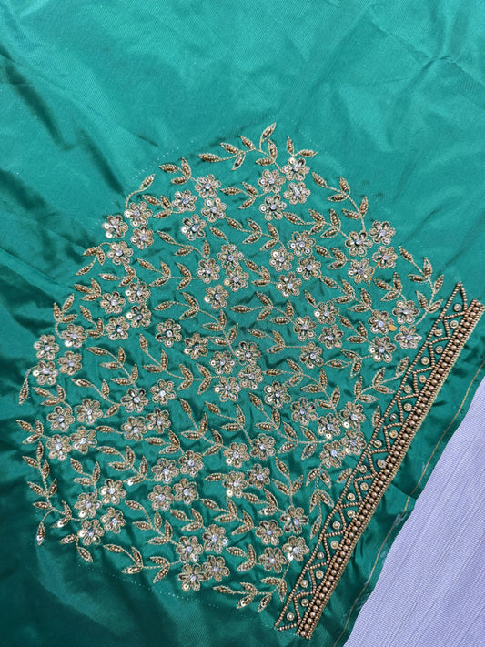 Green Hand Work Blouse