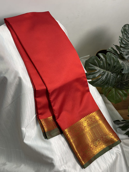 Red Soft Silk Saree