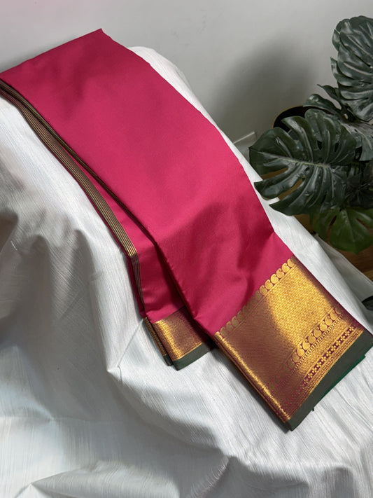 Pink Soft Silk Saree