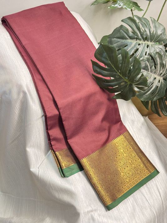 Maroon Soft Silk Saree
