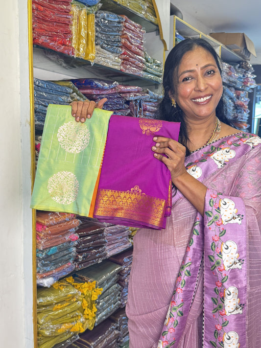 Semi Silk Sarees Combo