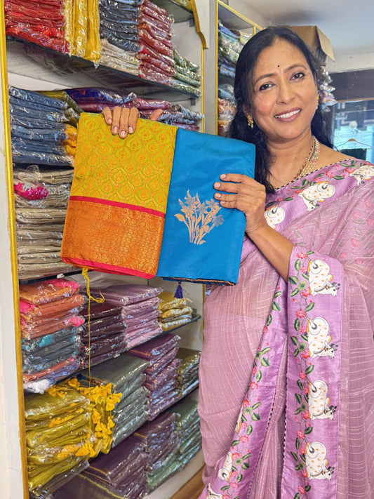 Semi Silk Sarees Combo