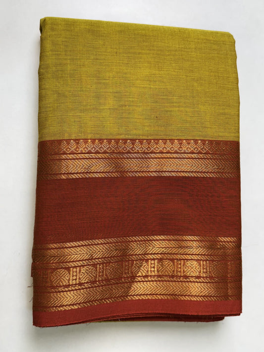Light Green Chettinad Cotton