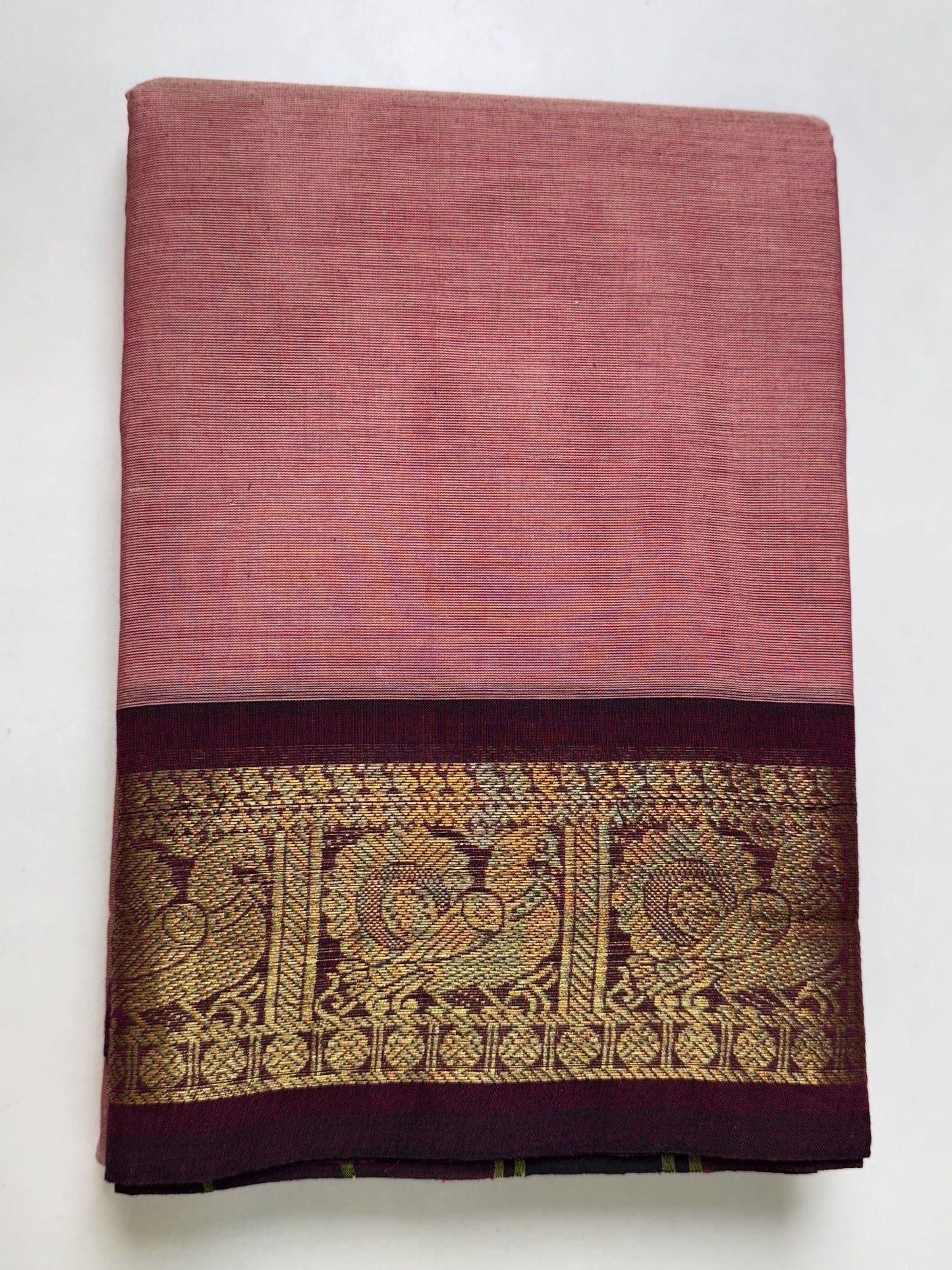 Light Pink Chettinad Cotton