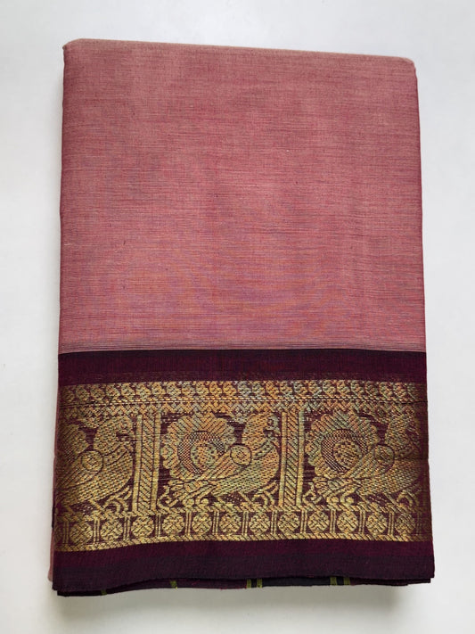 Light Pink Chettinad Cotton