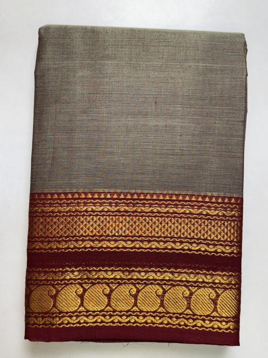 Grey Chettinad Cotton