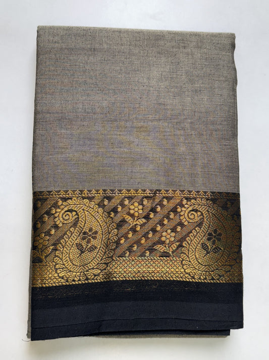 Grey Chettinad Cotton