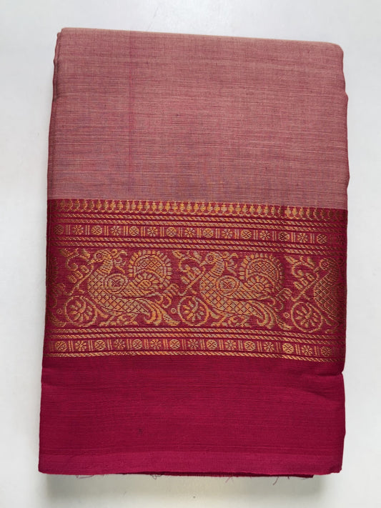 Light Pink Chettinad Cotton