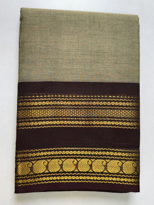 Grey Chettinad Cotton