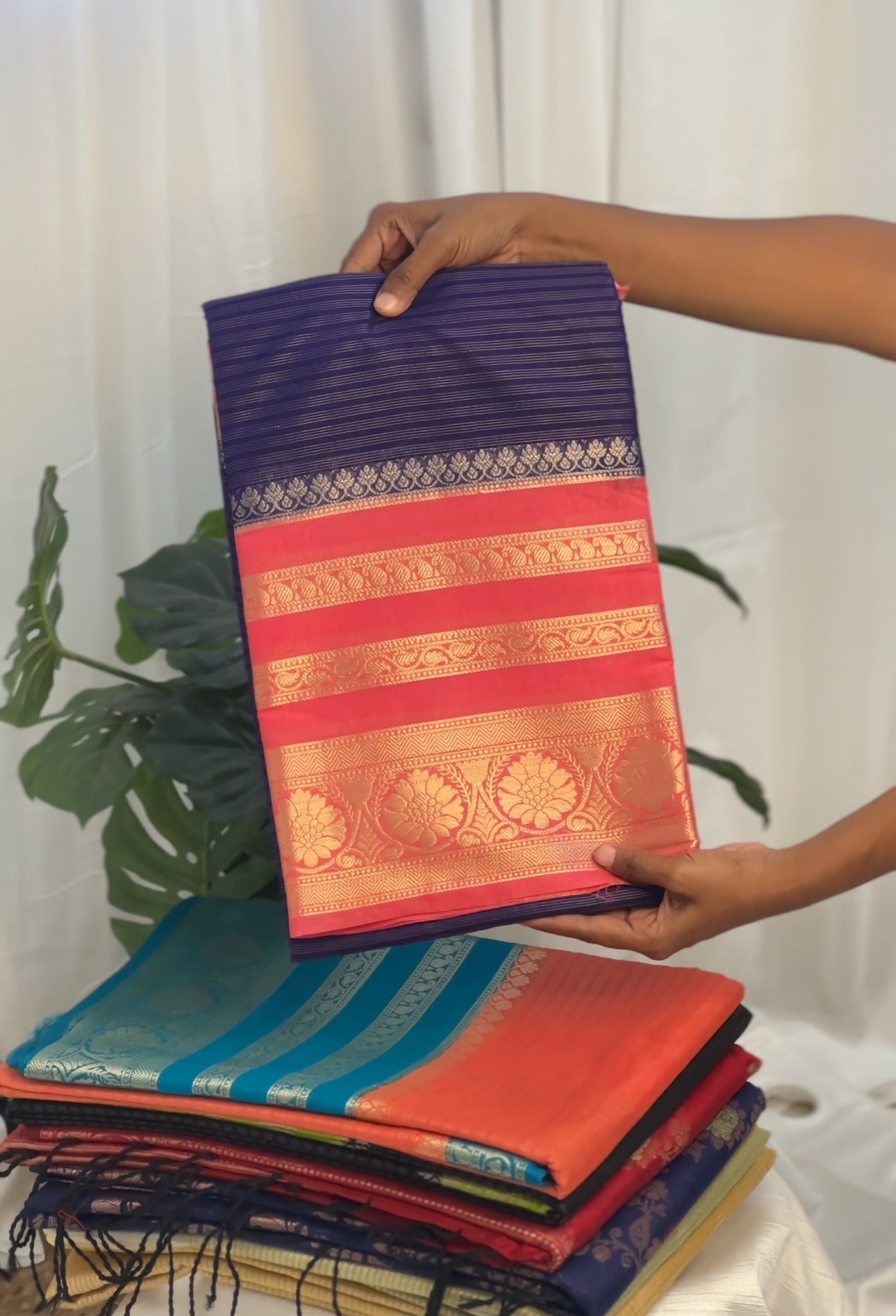 Blue Warm Silk Saree