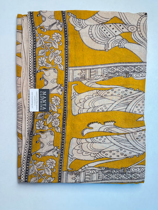 Kalamkari Pure Cotton Saree