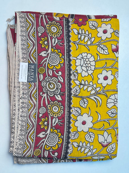 Kalamkari Pure Cotton Saree