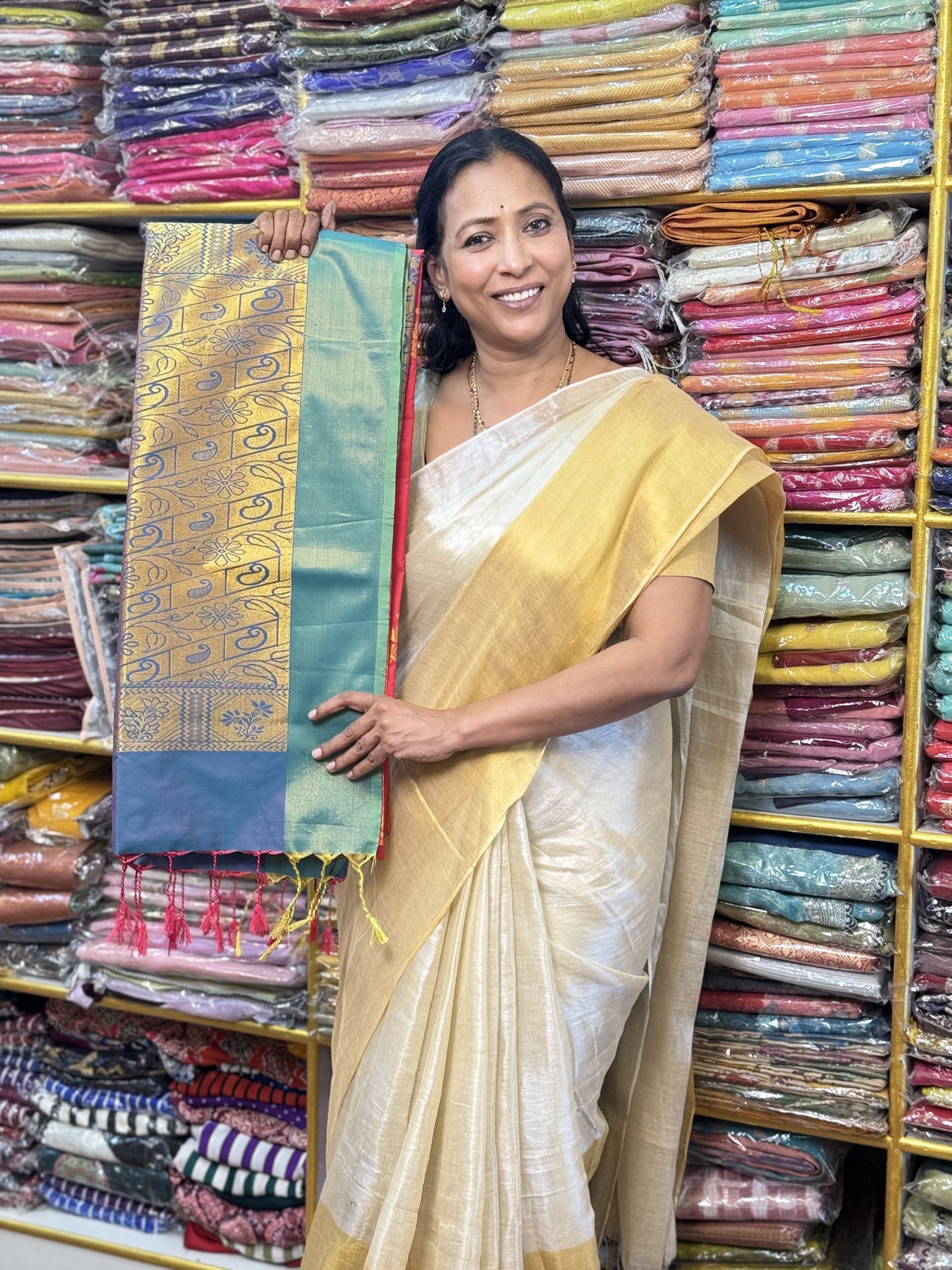 Red Soft Silk Saree