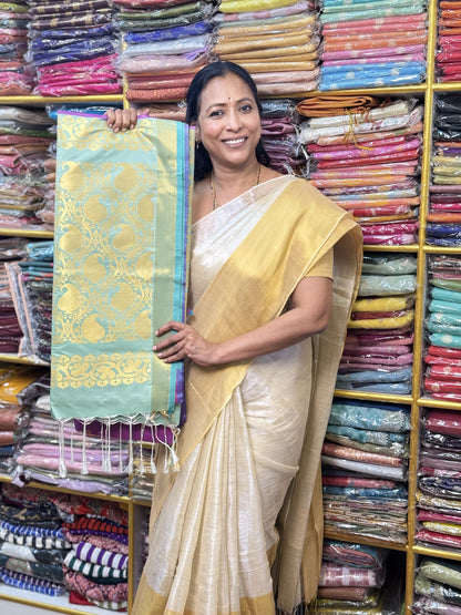Light Purple Silk Saree