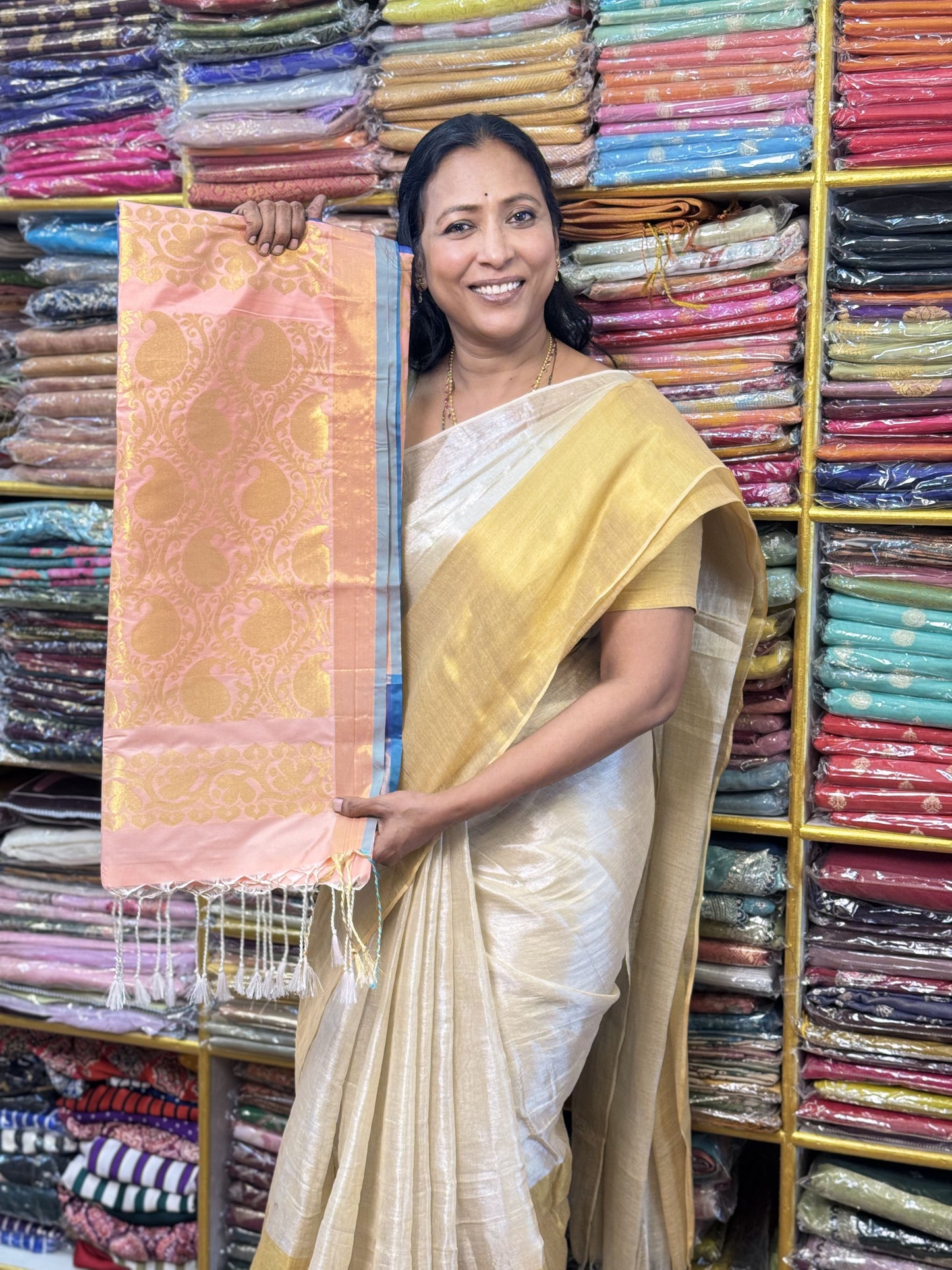 Royal Blue Soft Silk Saree