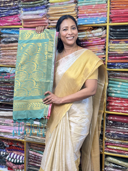 Dark Pink  Soft Silk Saree