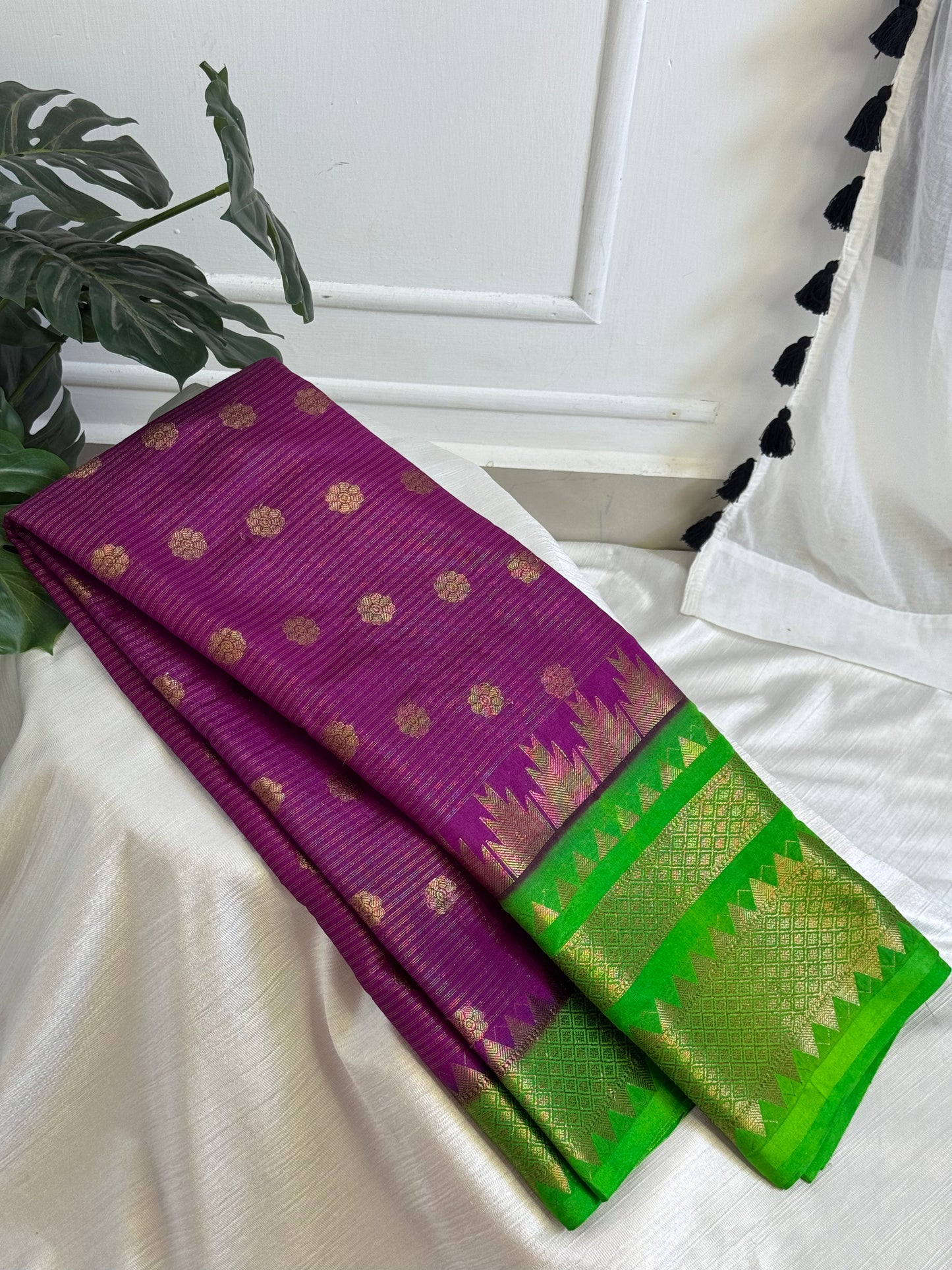 Purple Warm Silk Saree