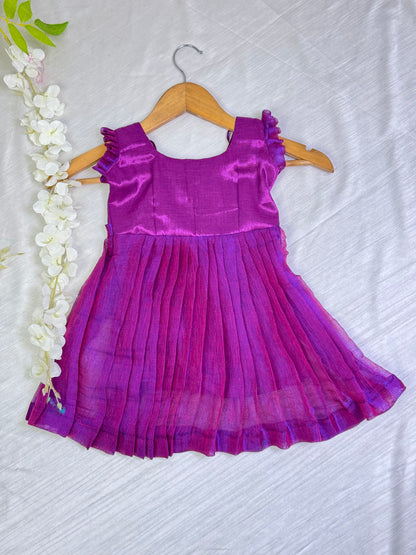 Purple Baby Frock