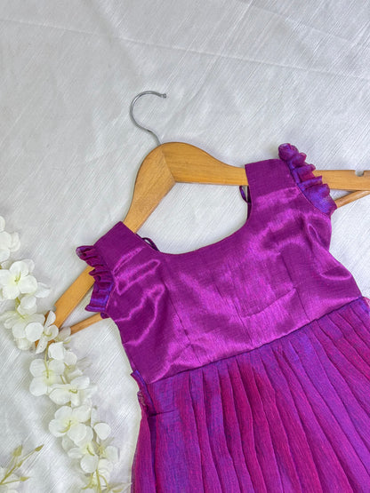 Purple Baby Frock