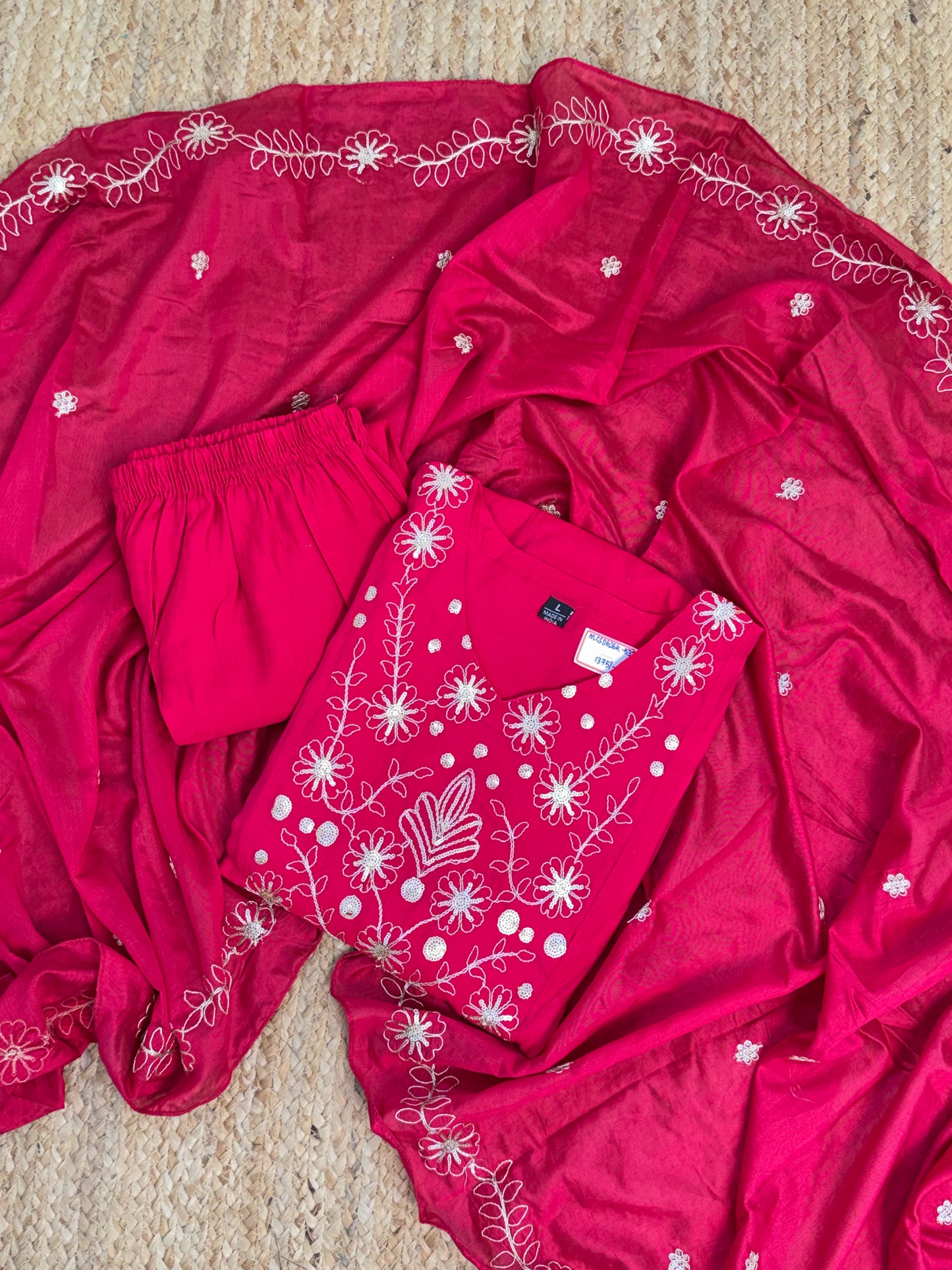 Pink Kurti Set
