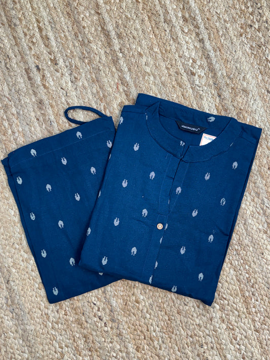 Teal Blue Co-ord Set