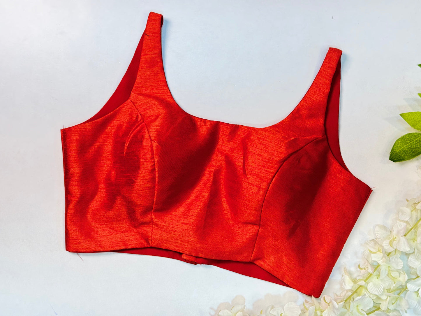 Orange Ready to Wear Blouse