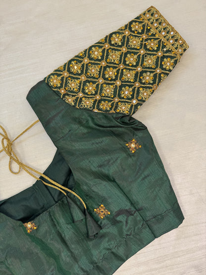 Green Ready to Wear Blouse
